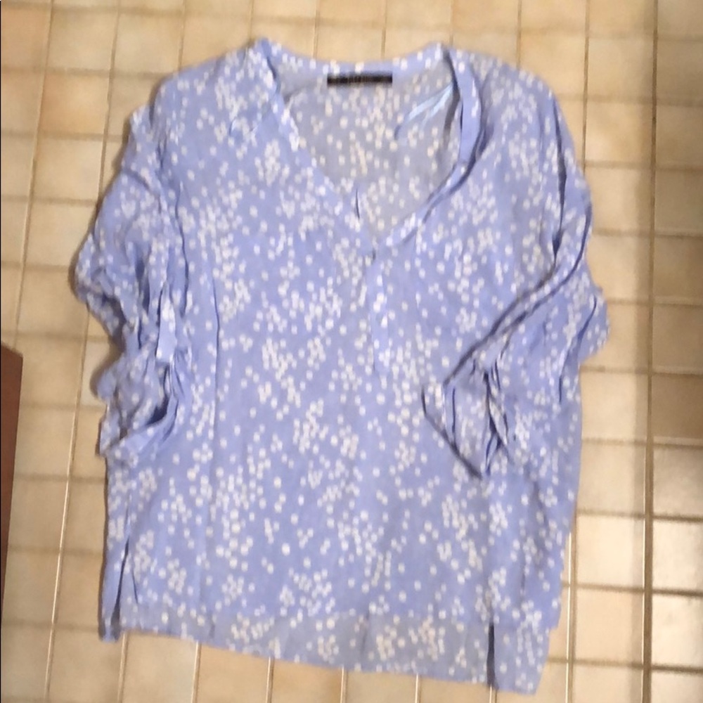 Zara basic soft comfy top